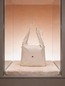 Adidas TÚI TOTE W túi đeo chéo túi xách nữ túi thể thao tập thể dục đạp xe KC0232 - Bột mè nhạt - Xem 1