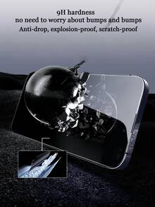 Anti-Spy Phone Screen Protector [2 Packs] Anti-Spy Tempered Glass For Huawei/Honor/ Phones, Compatible With Huawei P40 Lite, P40 Lite E, Honor 200 Lite, X60i, 9, 9 Pro, 9 Pro XL, 9 Pro Fold. 28-Degree Anti-Spy Effect, 9H Tempered Glass Technology For Explosion-Proof And Scratch-Resistant Properties, Oil-Proof, Fingerprint-Proof, And Waterproof. Spring Gift Birthday - Black - View 6