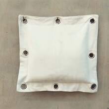 一体式咏春拳壁挂沙袋 | 重型武术训练沙袋，带坚固底座和挂环，耐用拳击和踢腿沙袋，拳击靶/拳击墙靶/手靶铁掌沙袋 - 彩色 - 查看 8