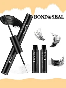 CMAYOME 10ML Lash Bond & Seal For Lash Clusters DIY Lash Extension Glue Lash Overnighter Black Lash Sealant 2 In 1 Long Lasting For 14 Days Hold Lash Glue,Eye Lash Glue - Black - View 8