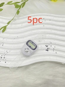 3个装5位数字显示环形计数器，手持式数字点击计数器，适用于高尔夫、计数等，颜色随机 - 彩色 - 查看 19