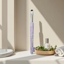 奢华水钻眼线刷，精准眼部细节刷，超细柔软刷毛，适用于睫毛根部和泪沟处 - 彩色 - 查看 9