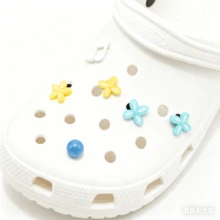 迪士尼史迪奇系列食物洞穴配件，DIY卡通可爱史迪奇鞋/靴子吊坠可拆卸孔鞋饰，礼物