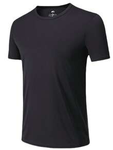 Men 5pcs Solid Undershirt