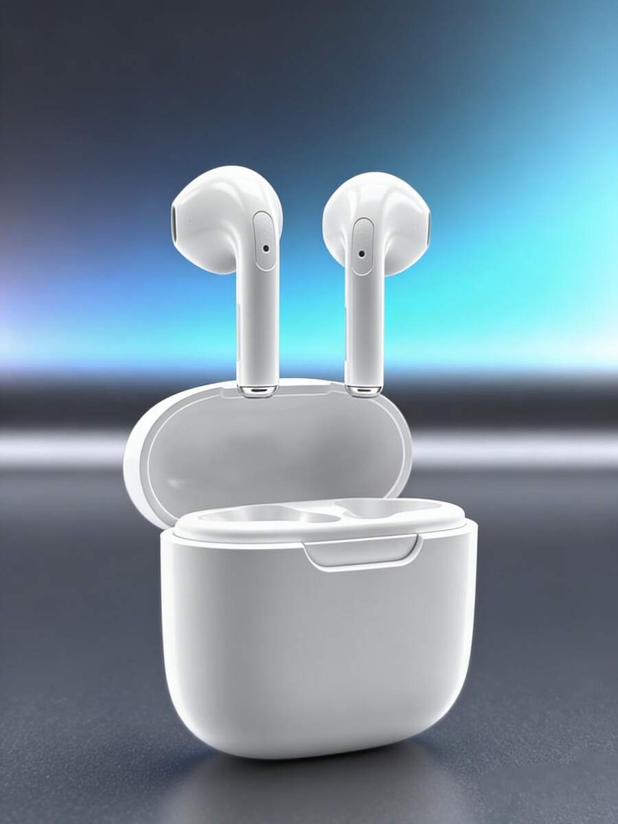 TWS True Wireless Bluetooth Earbuds With Charging Case, Long Battery Life, Easy Pairing With Smartphones, Ideal For Sports, Fitness, Commuting, And Office Use - A2 - View 1