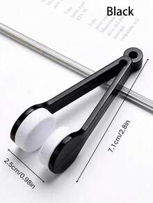 5pcs Ultra-Fine Fiber Portable Eyeglass Cleaning Brush - Multifunctional Sunglasses Portable Cleaning Tool, Scratch-Free Wiping, Visual Perfect Accessory, Daily Use Essential, Women's Eyewear Accessories