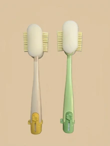 5合1清洁刷套装，包含吸管清洁刷和额外海绵头，多功能刷子适用于咖啡杯、马克杯、保温杯和可重复使用的水瓶。 - 彩色 - 查看 11