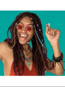 6pcs Finger Cymbals For Belly Dance, Finger Dance Instruments For Dancers, Party - Multicolor - View 6