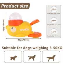 Interactive Toy Trainer, Automatic Feeder, Little Yellow Duck Pet Toy, Feeding Device For Cats And Dogs - Multicolor - View 3