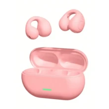 A02 蓝牙 5.3 无线耳机，夹式耳机，带降噪功能，高清通话，适用于所有智能手机 - 彩色 - 查看 6