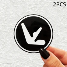[Aphex Twin Logo Vinyl Sticker] Aphex Twin Logo Waterproof Vinyl Sticker - Durable Indoor/Outdoor Sticker For Car, Laptop, Water Bottle | Glossy Finish, Mechanical Sticker | Retro Style Sticker | Durable Vinyl Sticker School Supplies - Multicolor - View 19