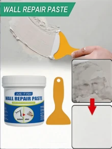 JUE FISH 爵鱼墙面修补膏，适用于墙面清洁和修补 - 多色 - 查看 2