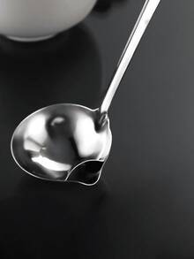 Juego de 2 piezas de coladores, incluye cuchara de sopa de doble capa, separador de grasa, espumadera de jugo de carne y cuchara de yogur - Con diseño de boquilla de fácil vertido y construcción resistente, adecuado para cocinar, servir y escurrir en la cocina. Adecuado para sopa, salsa, aceite y yogur. Utensilios de cocina higiénicos, que incluyen cuchara de sopa, cuchara de sopa japonesa de mango largo, cuchara de sopa china, cuchara de servir y cuchara de sopa profunda. - Multicolor - Ver 6