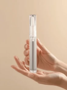 15ml Portable Leak-Proof Refillable Foundation Bottle, Flat Nozzle Design, Sterile Sealed, Convenient And Precise Application - Clear - View 4