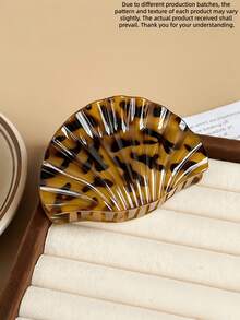 Leopard Shell Hair Clip, Personalized Hair Accessory, Women's Hair Decoration, Minimalist High-End, Suitable For Daily Life, Gatherings And Vacations, Best Gift For Friends And Family - Multicolor - View 12