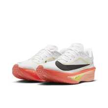 Nike Men's Zoom Fly 6 Road Running Shoes - White Orange - View 3