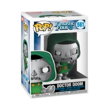 Funko POP 漫威神奇四侠反派毁灭博士 Q 版人偶，玩具，人偶，礼物 - Doctor Doom - 查看 5