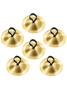 6pcs Finger Cymbals For Belly Dance, Finger Dance Instruments For Dancers, Party - Multicolor - View 10