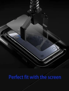 Anti-Spy Phone Screen Protector [2 Packs] Anti-Spy Tempered Glass For Huawei/Honor/ Phones, Compatible With Huawei P40 Lite, P40 Lite E, Honor 200 Lite, X60i, 9, 9 Pro, 9 Pro XL, 9 Pro Fold. 28-Degree Anti-Spy Effect, 9H Tempered Glass Technology For Explosion-Proof And Scratch-Resistant Properties, Oil-Proof, Fingerprint-Proof, And Waterproof. Spring Gift Birthday - Black - View 9