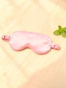 1/2/3pcs Sleep Mask Blindfold With Adjustable Strap, Super-Smooth Soft Natural Eye Cover Eyeshade For Sleep Travel Nap, Black,Pink - Multicolor - View 20