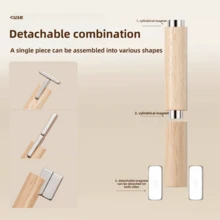 Dual-Headed Cat Eye Nail Magnet Magnetic Pen Tool Set, Multi-Functional Strong Magnetic Cat Eye Gel Nail Polish, Steel Ball Suction Cup, Nail Design Tools For Home DIY, Nail Salons And Studios. Detachable Multi-Functional Rocket-Shaped Nail Cat Eye Magnet, Cylindrical Cat Eye Strong Suction Magnet - Multicolor - View 3