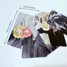 55张SKZ迷你专辑照片卡套装，偶像LOMO书签收藏，K-Pop粉丝生日礼物 - 彩色 - 查看 2