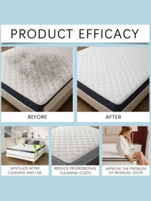 JAKEHOE；床垫清洁剂；床垫织物清洁剂；多效清洁、床垫急救和多功能家居用品；适用于清洁残留宠物尿液； - 彩色 - 查看 8