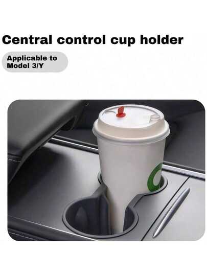 Y/3 Car Cup Holder Insert, Vehicle Storage Organizer, Center Console Insert, Car Cup Holder Accessory, Dashboard Organizer