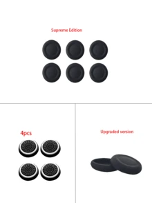 Nắp cần điều khiển game, Vỏ thay thế cần điều khiển, Vỏ sửa chữa cần điều khiển, Vỏ nút cần điều khiển chất lượng cao, Vỏ cần điều khiển chống mài mòn, Bộ nắp cần điều khiển, Thiết kế chống trượt giúp điều khiển tốt hơn, Tương thích với và các tay cầm chơi game, Nắp cần điều khiển thay thế và sửa chữa, Lắp đặt dễ dàng không cần tháo rời, Món quà tuyệt vời cho game thủ, Nhiều kiểu dáng, Phụ kiện chơi game. - màu đen - Xem 2