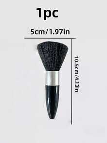 Chổi phủi tóc màu đen dành cho thợ cắt tóc, dụng cụ chải tóc, phụ kiện làm tóc. - Nhiều màu - Xem 12