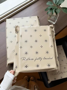 100个礼品包装袋，服装塑料包装袋，高端购物包装袋，快递包装袋，礼品收纳自封袋，大容量加厚防水塑料袋，日常旅行收纳袋，适用于节日、婚礼、学校、宿舍、办公室、运输和邮寄、生日、派对礼品包装。 - 彩色 - 查看 7