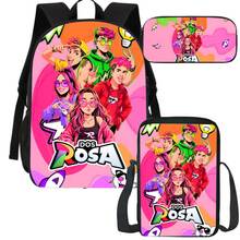 Children's Backpack, Lunchbox, And Pencil Case Set - Emily Rosa Influencer Design - Back To School - 背包,鉛筆盒,午餐盒 3115 - 查看 6