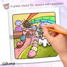 GDTME 24页厚纸暖色调素描本，纸张结实耐用，是绘画的好伙伴！适合作为小礼品袋、学校教室用品、情人节、母亲节、父亲节、复活节、返校礼物，以及学习用品、办公用品、学校用品等。 - 202 - 查看 6