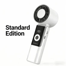 Foldable Chilling High-Speed Fan - Handheld Fan, Built-In 3600mAh Battery, Long Battery Life, Pocket Size, Battery Or USB Powered, 199 Wind Speed Settings, Press 3s To Activate Cooling Mode, Mini USB Portable