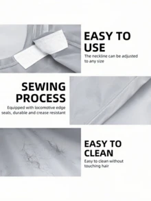 2件装胡须围兜，剃须围兜，胡须围裙，剃须披肩，修剪胡须围兜