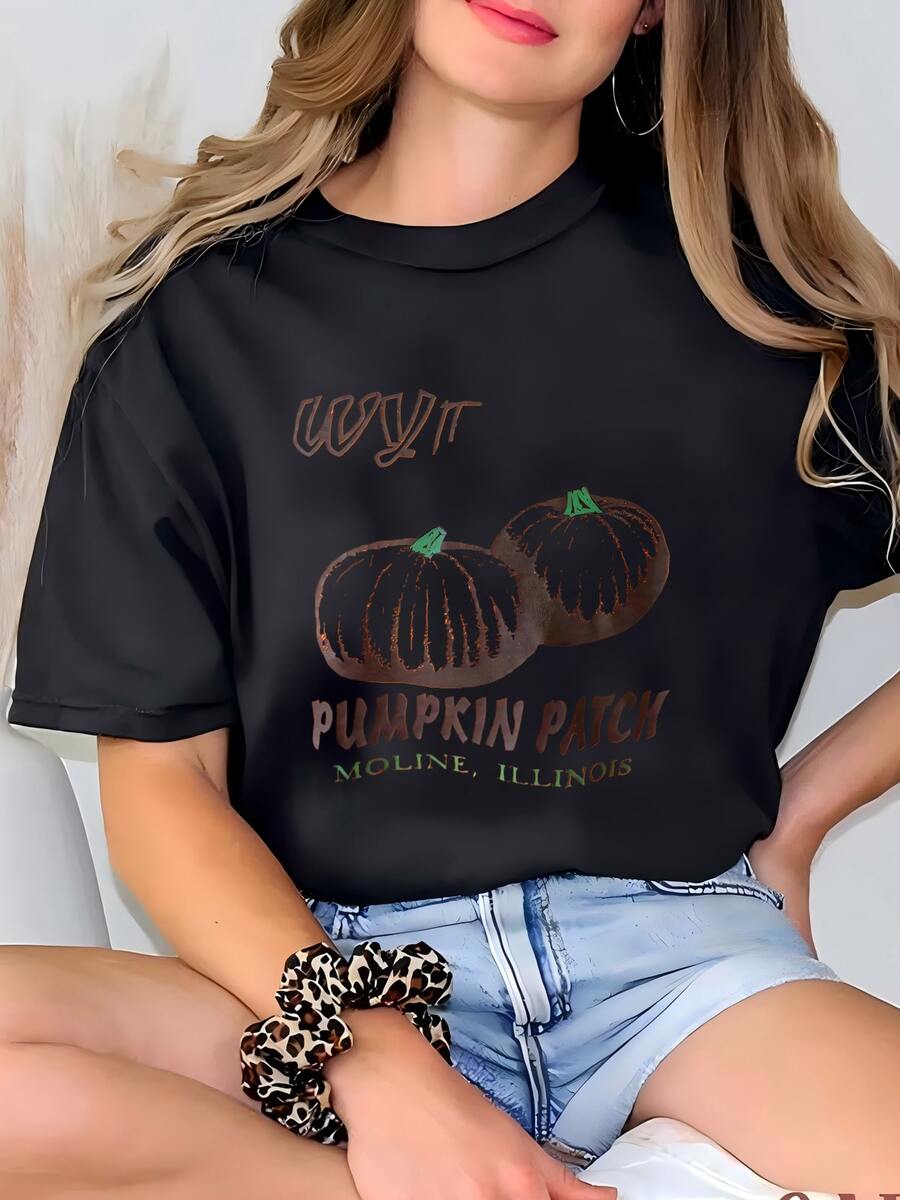 Women Plus Size Sports Tees & Tanks - 黑色 - 查看 1