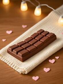 1pc 6.3*2.76in Creative Simulation Slow Rebound Chocolate Decompression Artifact, Slow Rebound Decompression Pinching Toy With Chocolate Fragrance - Multicolor - View 3