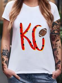 Camiseta De La Ciudad De Kansas, Camiseta De Fútbol De La Ciudad De Kansas, Camiseta De Fútbol De La Ciudad De Kansas, Camiseta De Fútbol De La Ciudad De Kansas, Camiseta De La Ciudad De Kansas Camiseta - Blanco - Ver 1