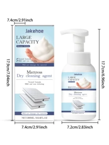 JAKEHOE；床垫清洁剂；床垫织物清洁剂；多效清洁、床垫急救和多功能家居用品；适用于清洁残留宠物尿液； - 彩色 - 查看 10