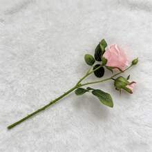 1pc/3pcs/6pcs Artificial Rose Flowers, Fake Double Flower Bouquet, Home Decor, Vase Decor, Wedding Bouquet, Wedding Backdrop Decor, Bedroom & Living Room Decor / Artificial Lifelike Rose Flowers, Suitable For All Seasons - Multicolor - View 28