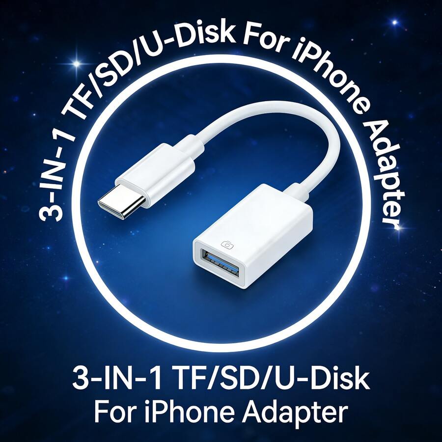 USB-C To USB Adapter (USB OTG Converter Cable), Compatible With 15 Pro Max, Air 2023, IMac, IPad Mini Pro