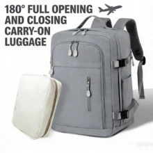 myco bags Viz Air 40x30x20厘米可转换式个人物品/随身行李/旅行背包，适合短途旅行，便携，男女通用纯色，旅行/拉杆/符合TSA规定的飞机背包，书包，返校礼物 - 彩色 - 查看 15