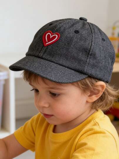 1顶儿童牛仔棒球帽，多功能儿童遮阳帽，适合春夏户外活动，适合1-3岁儿童