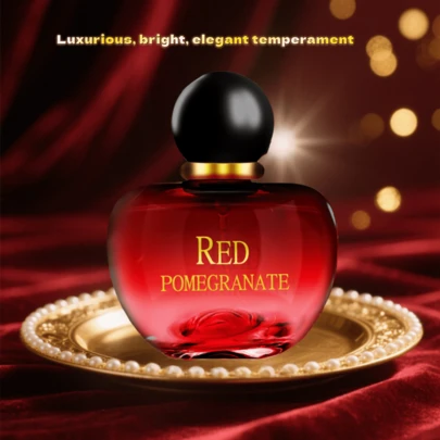 80毫升石榴花女士香水，持久留香，花香调，优雅迷人，浪漫芬芳