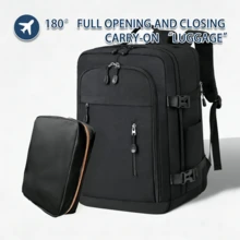 myco bags Viz Air 40x30x20厘米可转换式个人物品/随身行李/旅行背包，适合短途旅行，便携，男女通用纯色，旅行/拉杆/符合TSA规定的飞机背包，书包，返校礼物 - 彩色 - 查看 16