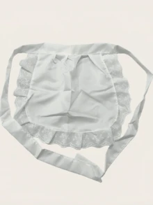 1pc Cute Princess Style Apron, Kitchen Home Cleaning Protective Bib Apron, Cooking Apron, Daily Half-Body Apron [Bulk Reference Image 2] - Multicolor - View 12