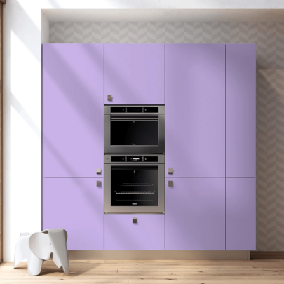 1 Roll Purple Solid Self-Adhesive Wallpaper, 15.7"X196.8"/118.1"/39.3" PVC Matte Frosted Surface, Thick Waterproof Removable Sticker, Suitable For Bedroom, Living Room, Hotel Wall, Kitchen, Furniture Renovation, Easy DIY Installation, Peel And Stick, Wallpaper, Spring Decor - Refresh Your Home Space, Rama Decorative Sticker Gift, Birthday Celebration Gift, Graduation Memento Gift