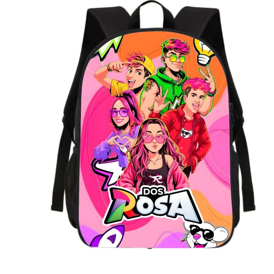Children's Backpack, Lunchbox, And Pencil Case Set - Emily Rosa Influencer Design - Back To School - 背包 3115 - 查看 1