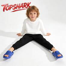 TopShark Kids Fashion Slippers - 藍色 - 查看 7