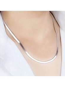 925 Sterling Silver Necklace, Vintage Bohemian Style, Perfect Gift For Valentine's Day And Everyday Wear - White - View 7